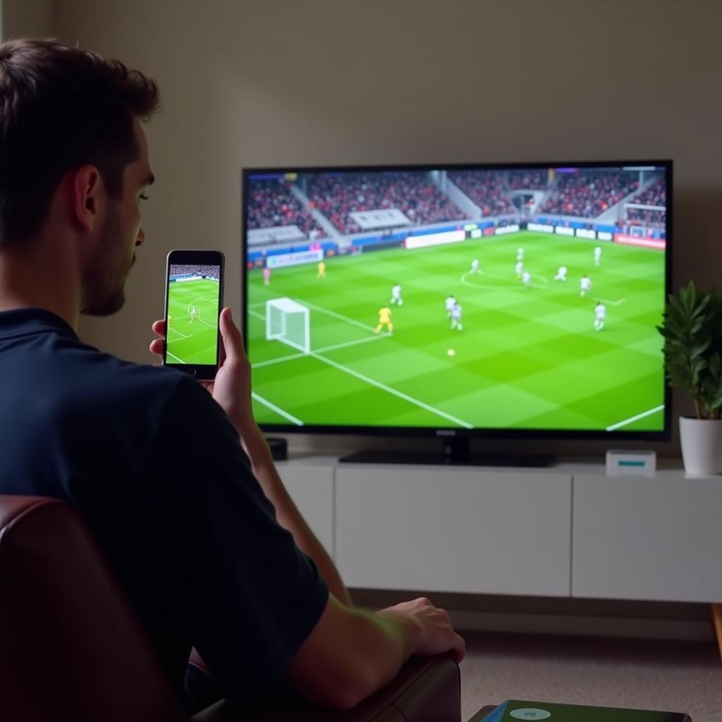 Samsung TV Screen Mirroring Live Football