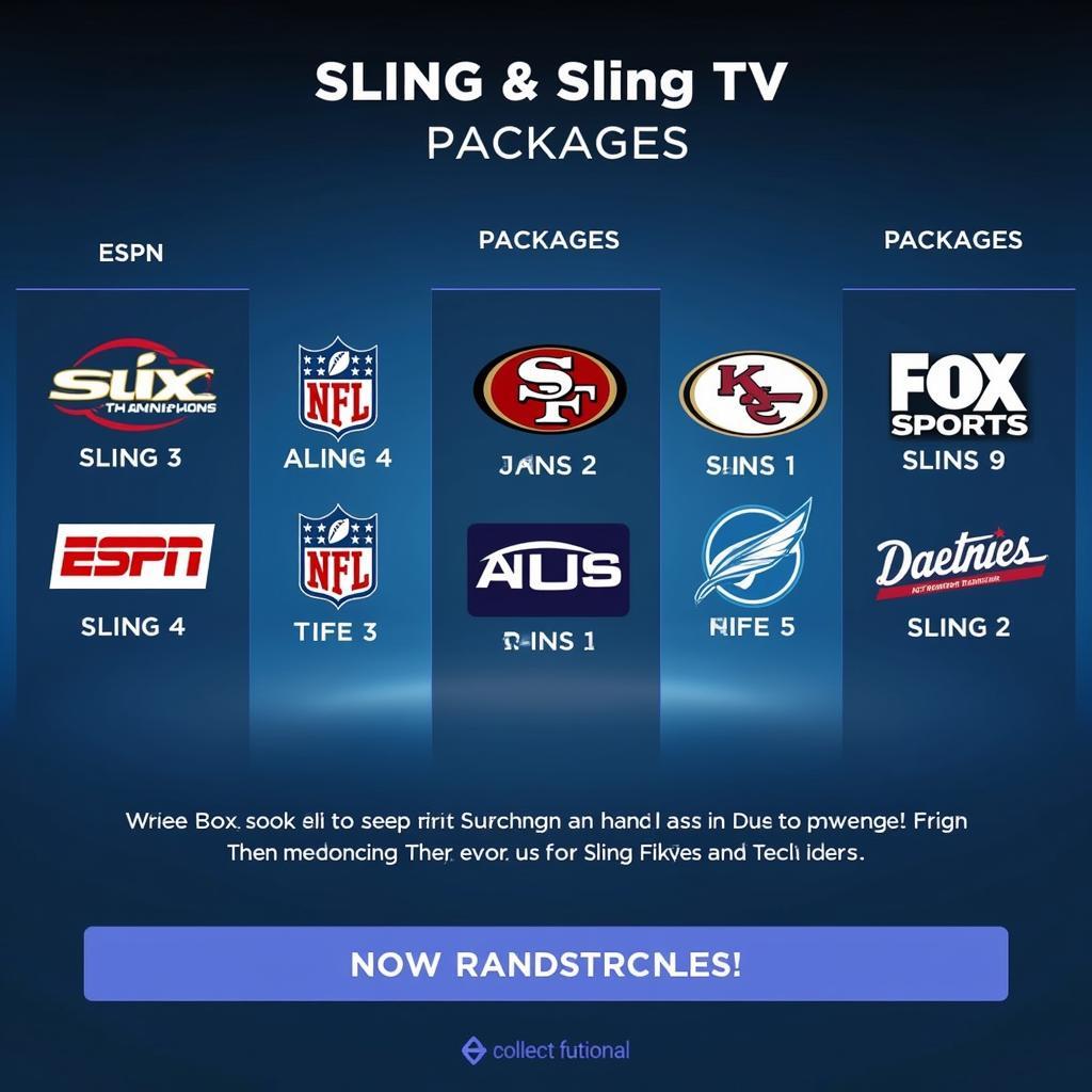 Sling TV Football Packages