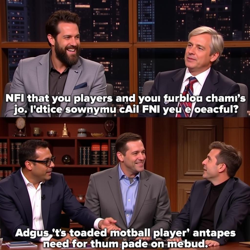 SNL and Sunday Night Football Crossover Sketch