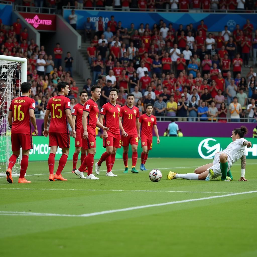 South Korea vs Vietnam Penalty Shootout Asian Games 2019