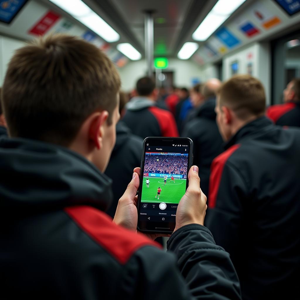 Streaming Football on Mobile in Russia