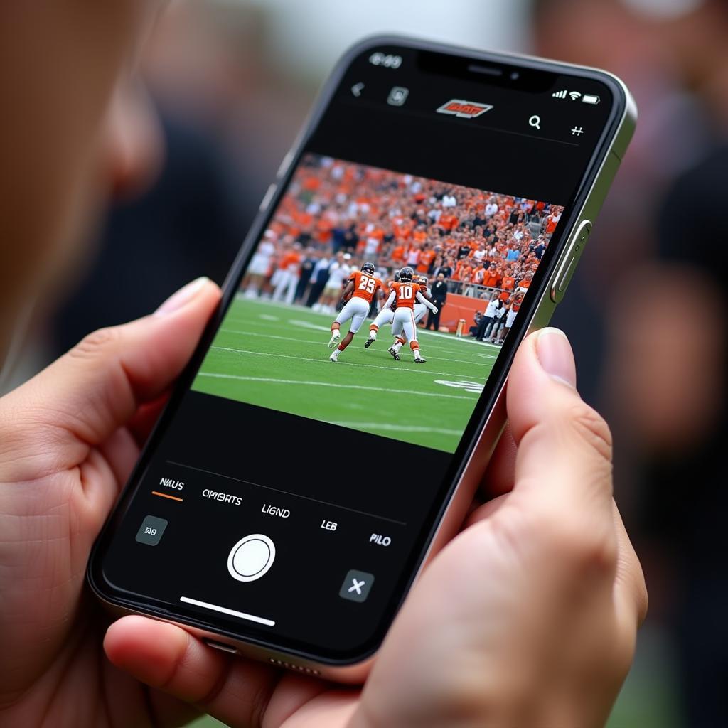 Streaming Oklahoma State Football on Mobile