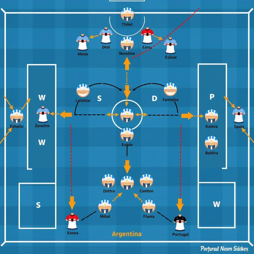 Tactical Analysis: Argentina vs Portugal