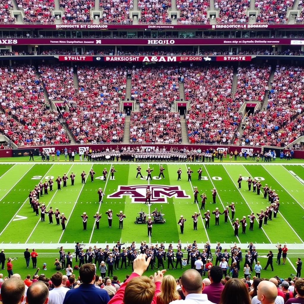 Texas A&M football halftime show