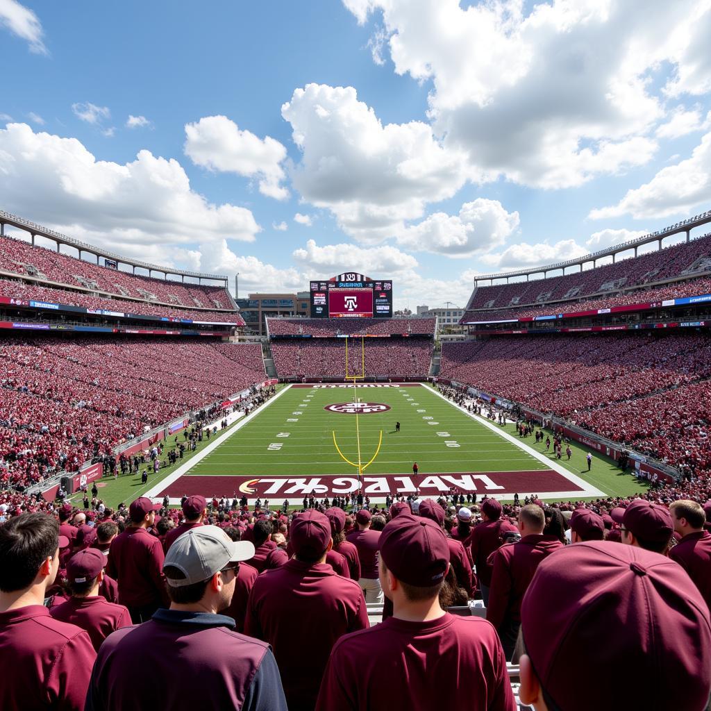 Texas A&M football game live at Kyle Field