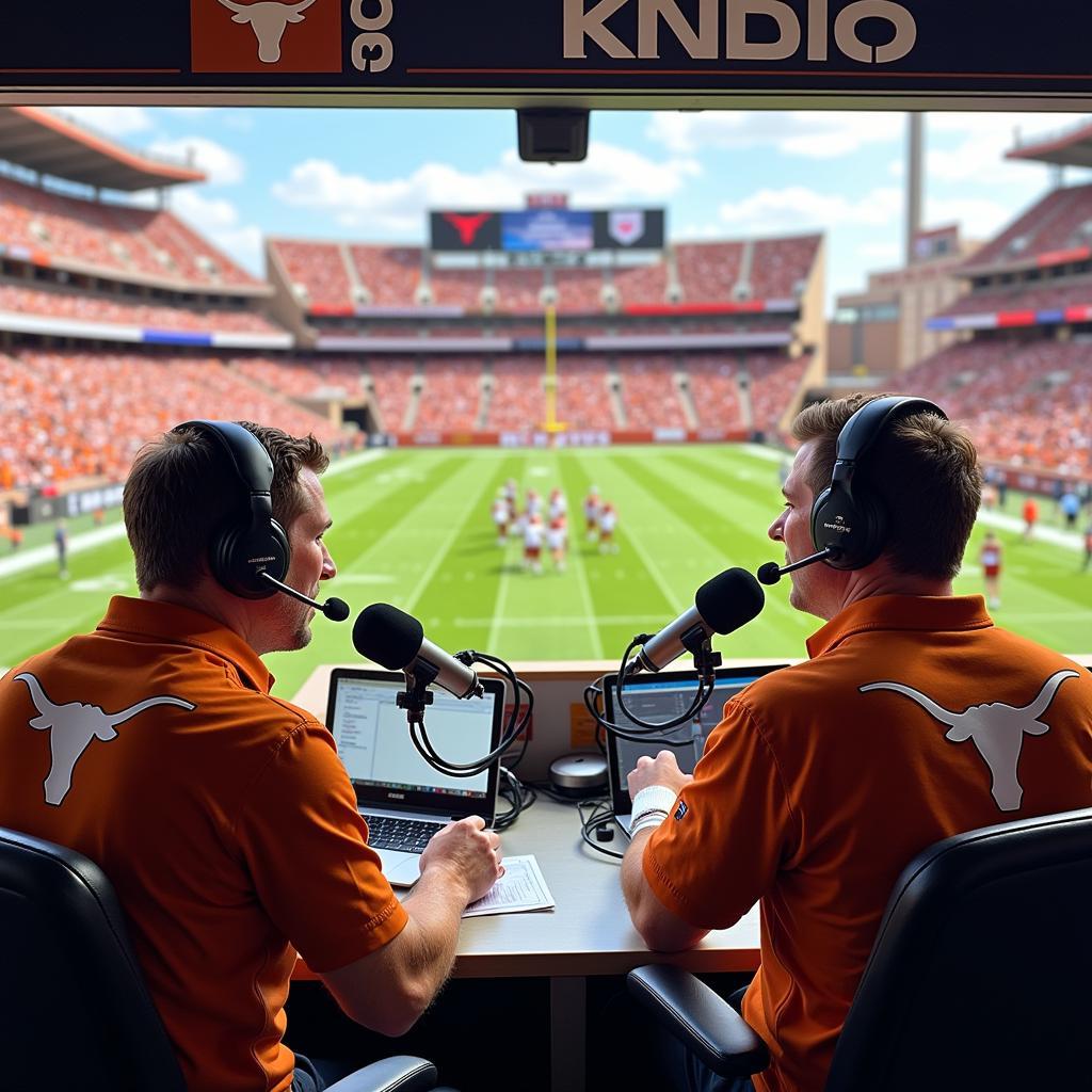 Texas Football Live Radio Broadcast