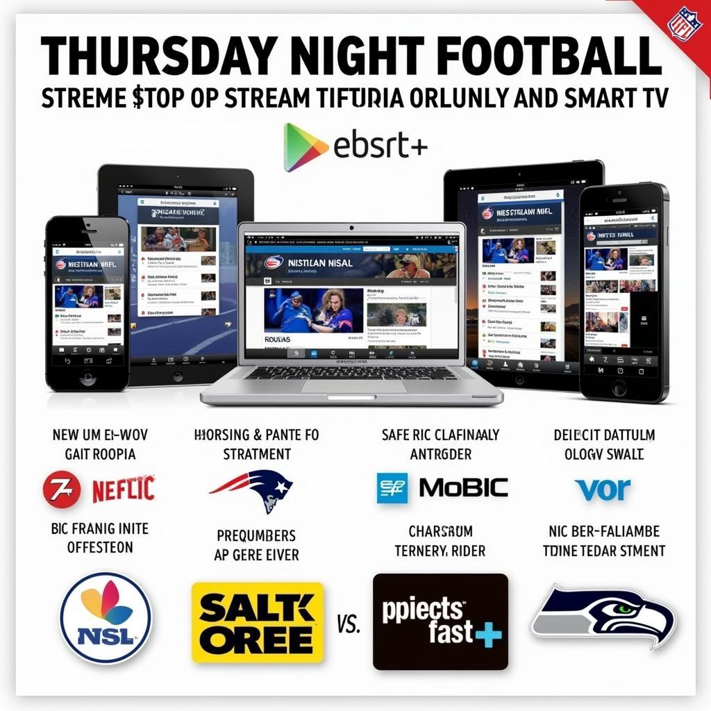 Thursday Night Football Streaming Options on Various Devices