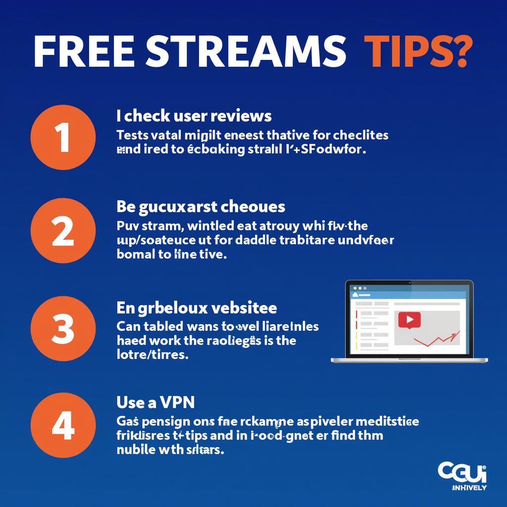 Tips for finding reliable free live streams of football matches