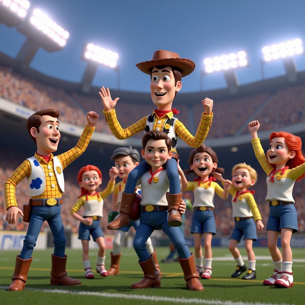 Toy Story Football Victory Celebration