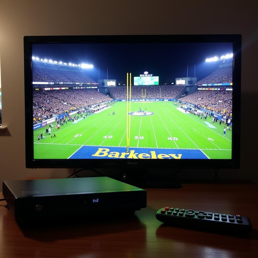 UC Berkeley Football Live Stream on Cable/Satellite