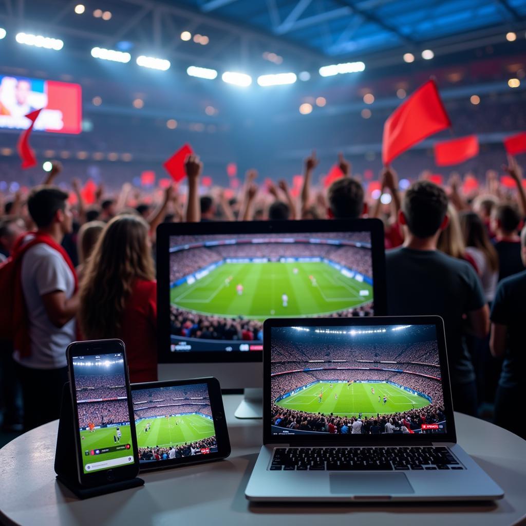 UEFA Champions League Live Streaming on Multiple Devices