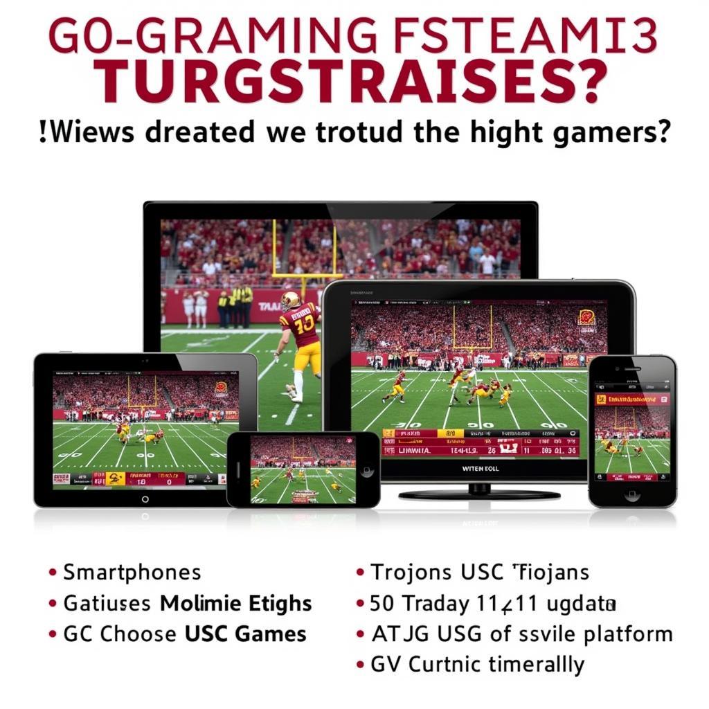 USC Trojans Live Stream Options