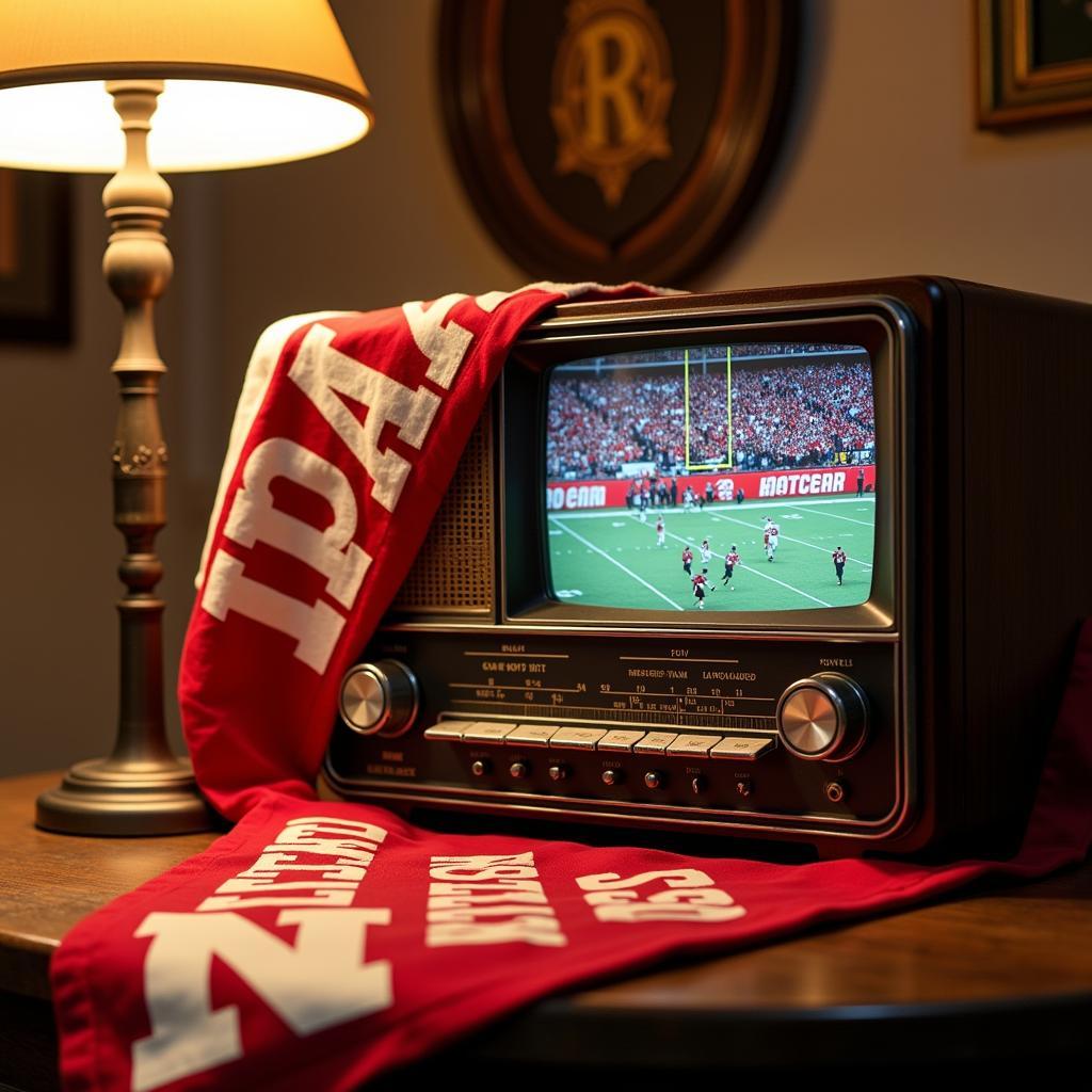 Vintage Nebraska Football Radio