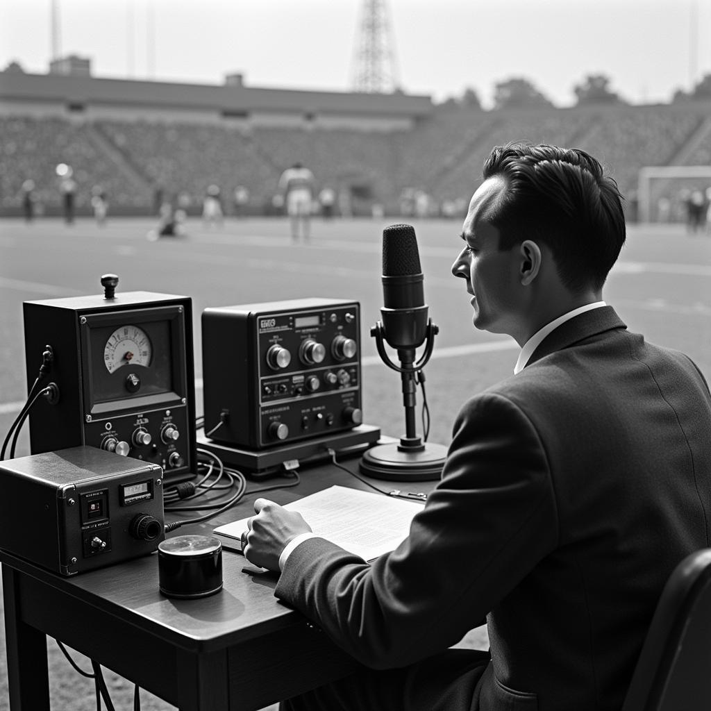 Vintage Texas Football Radio Broadcast