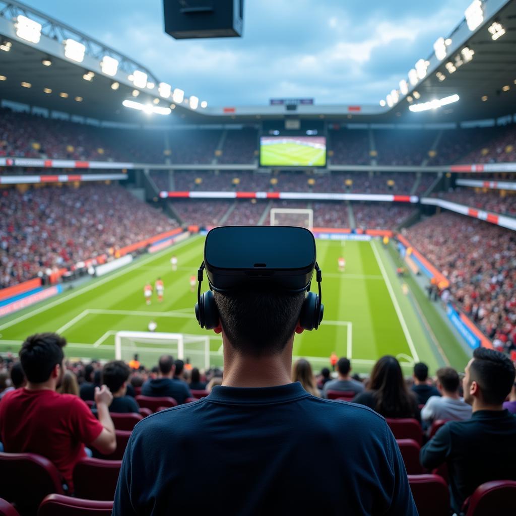 Virtual Reality Football Viewing