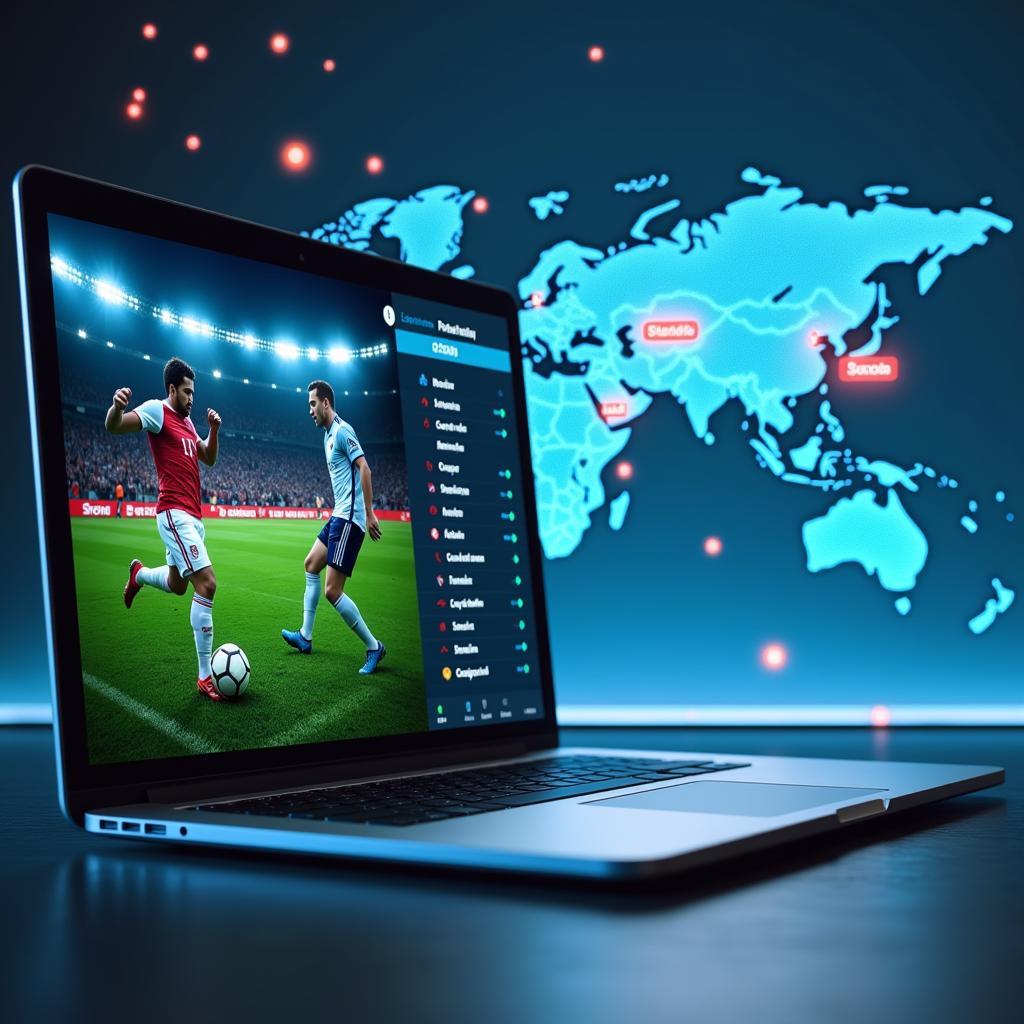 Securely Stream Live Football with a VPN