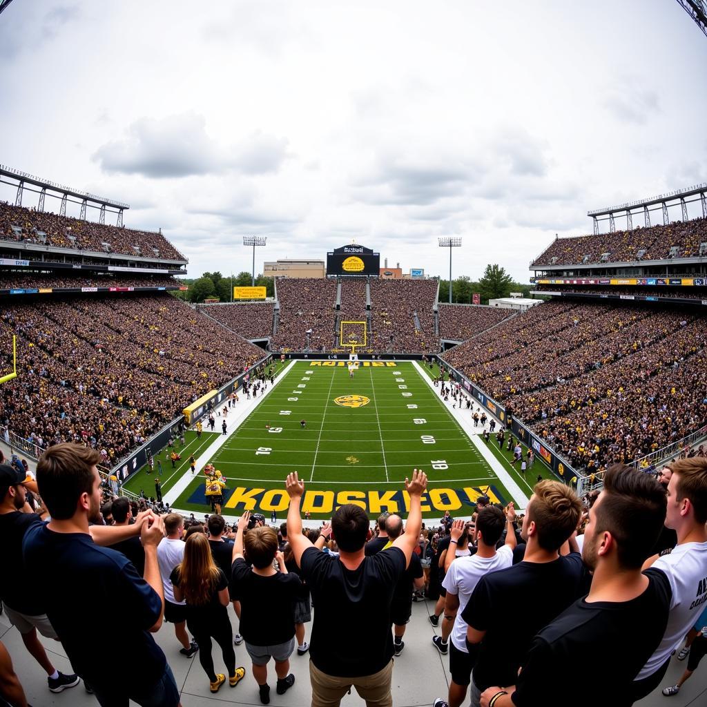 Wake Forest Football Game Day Atmosphere