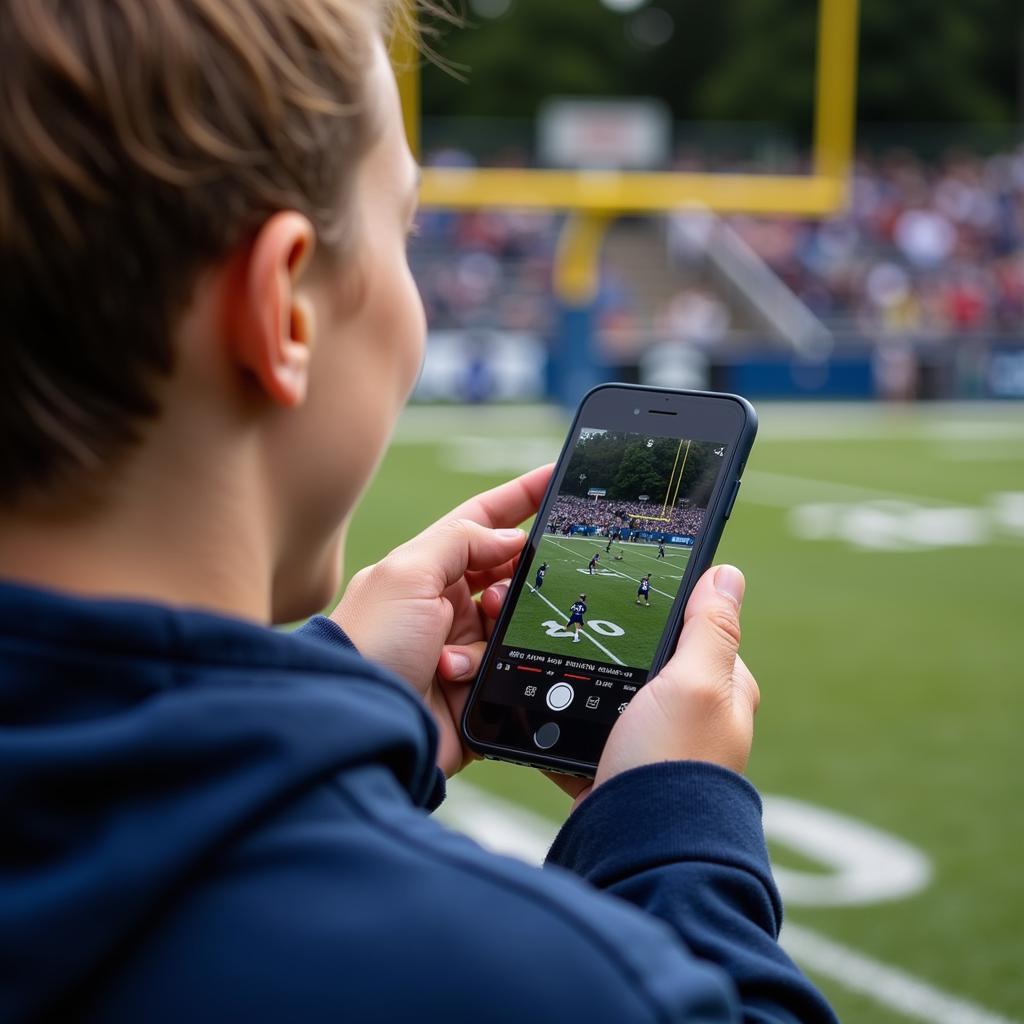 Watching Brevard High School Football Live Stream on Mobile