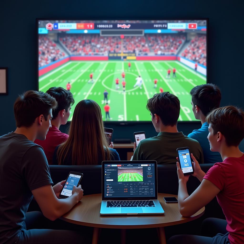 Watching College Football Live on Different Devices