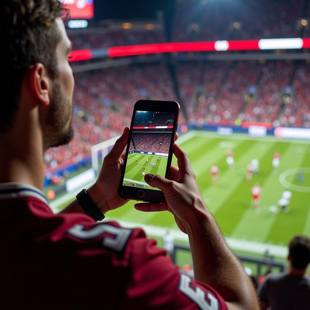 Enjoy College Football Live on Smartphone