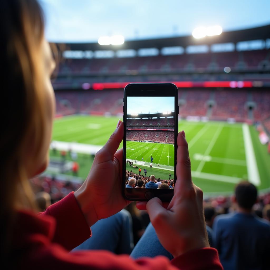 Watching College Football on Mobile Devices