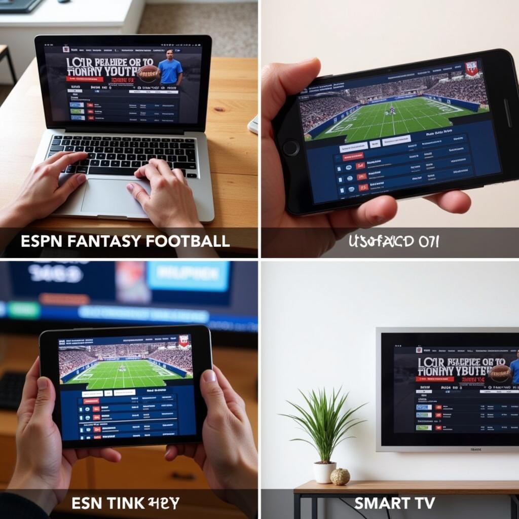 Watching ESPN Fantasy Football on Multiple Devices