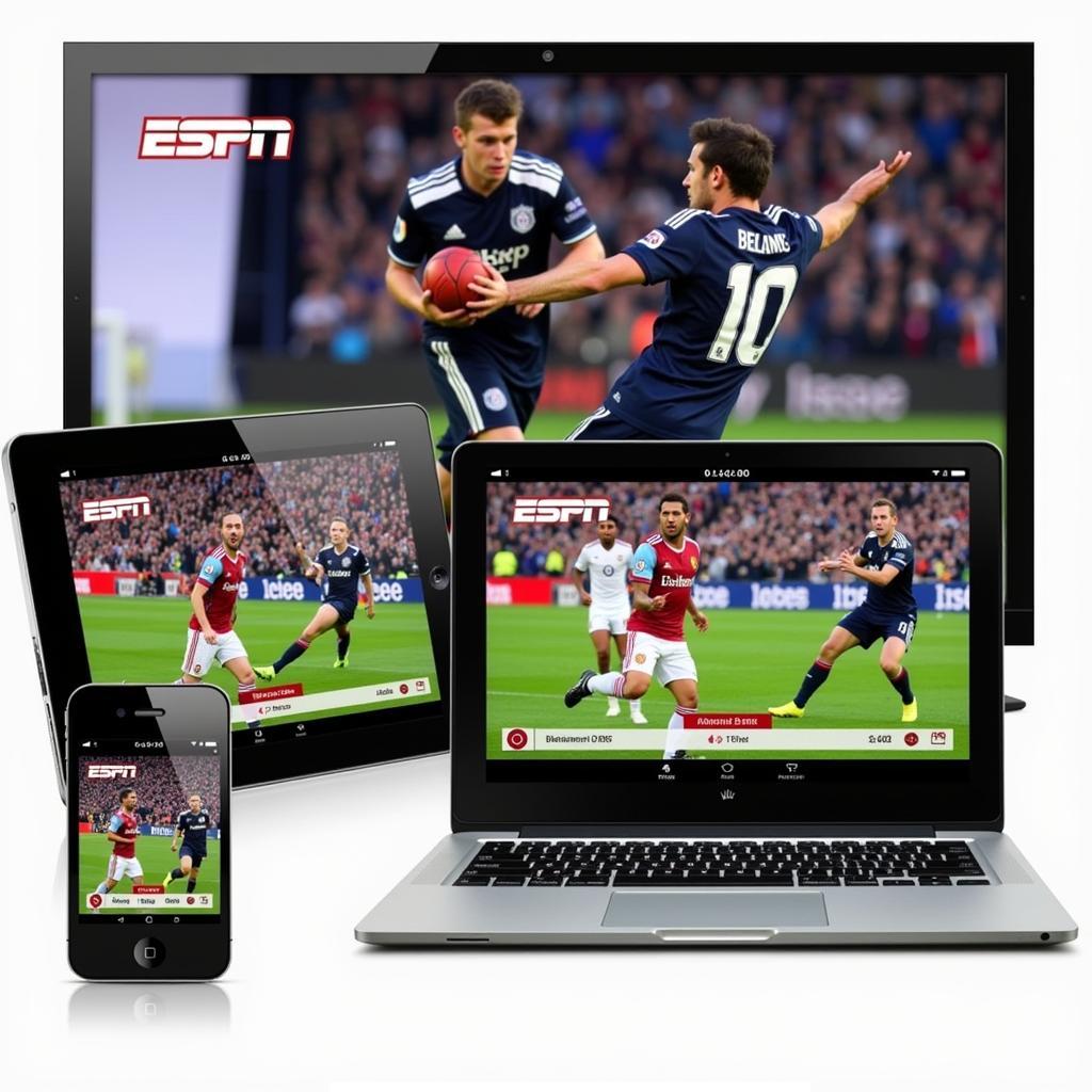 Watching ESPN Live Football on Multiple Devices