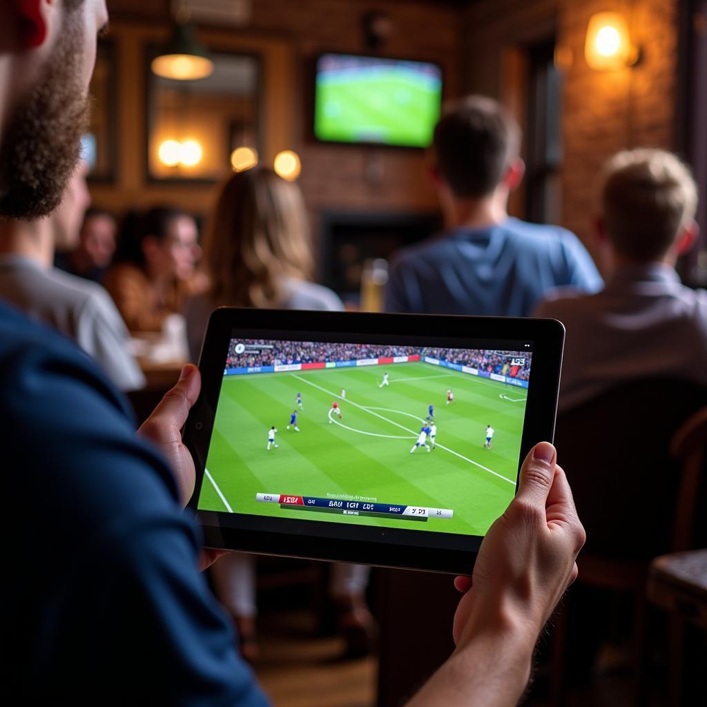 Streaming options for watching live football in the UK