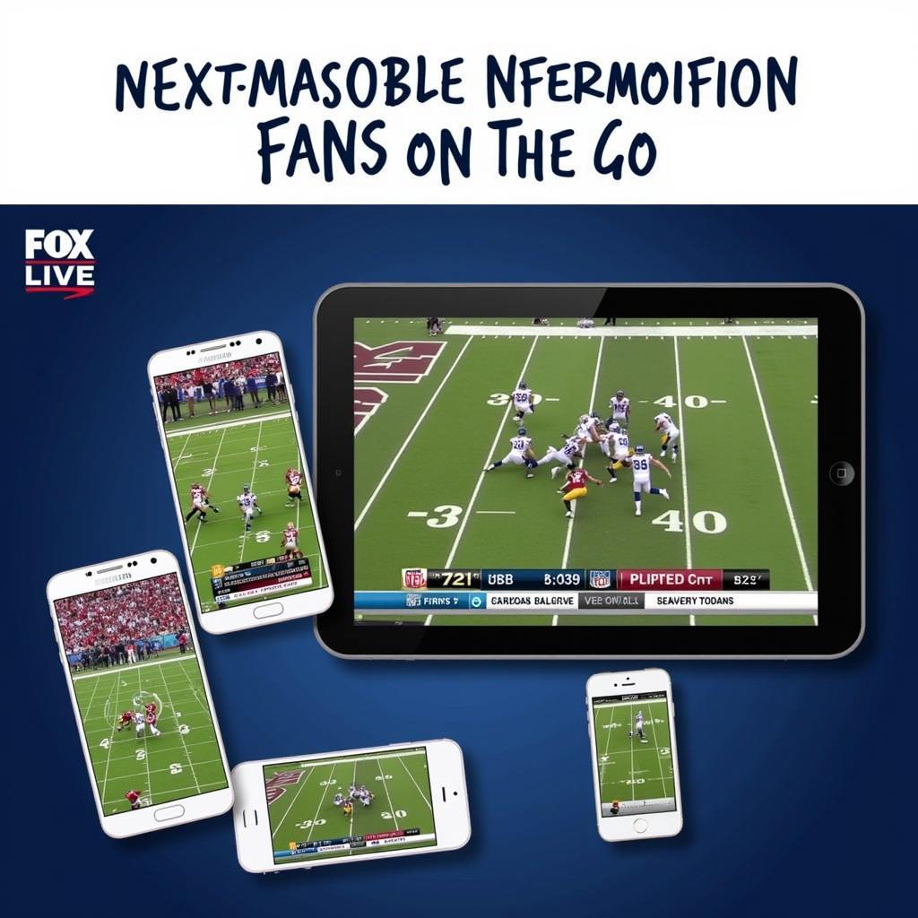 Watching Fox NFL Live on Mobile Devices