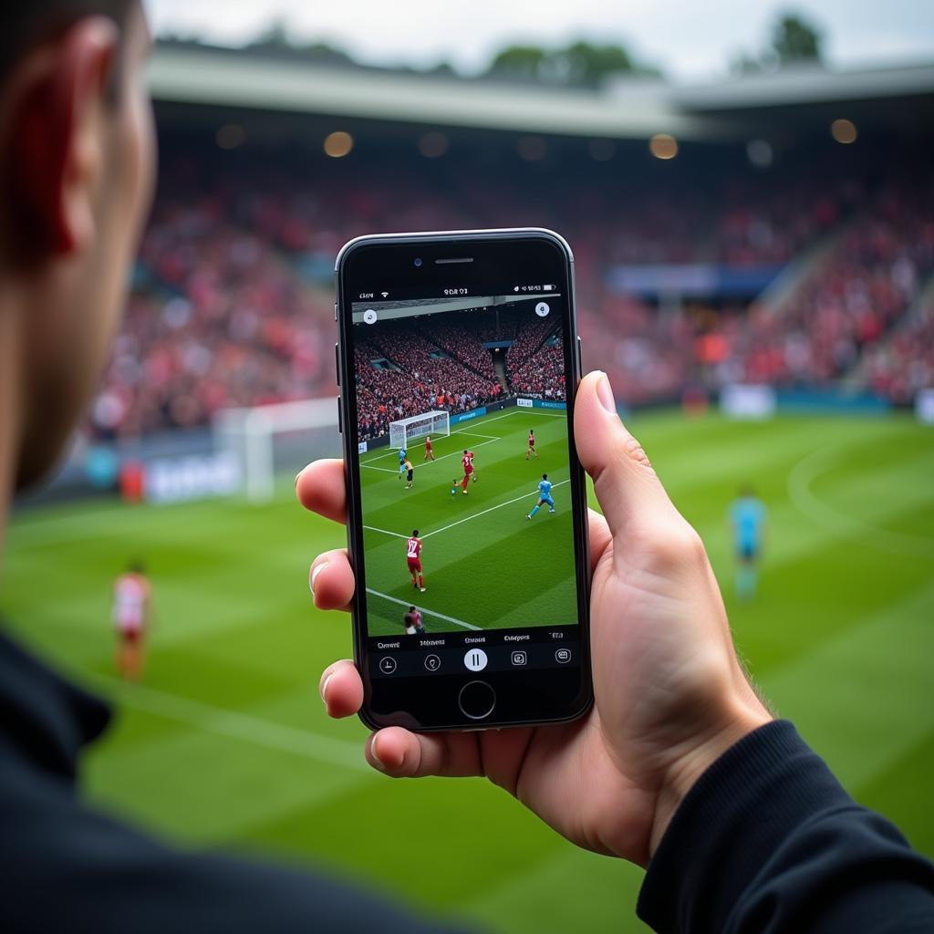 Watching Live Football on iPhone for Free