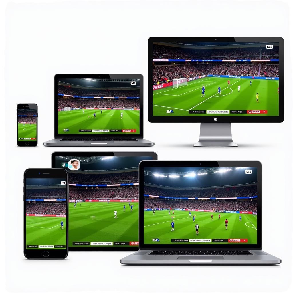 Watching Live Football on Different Devices