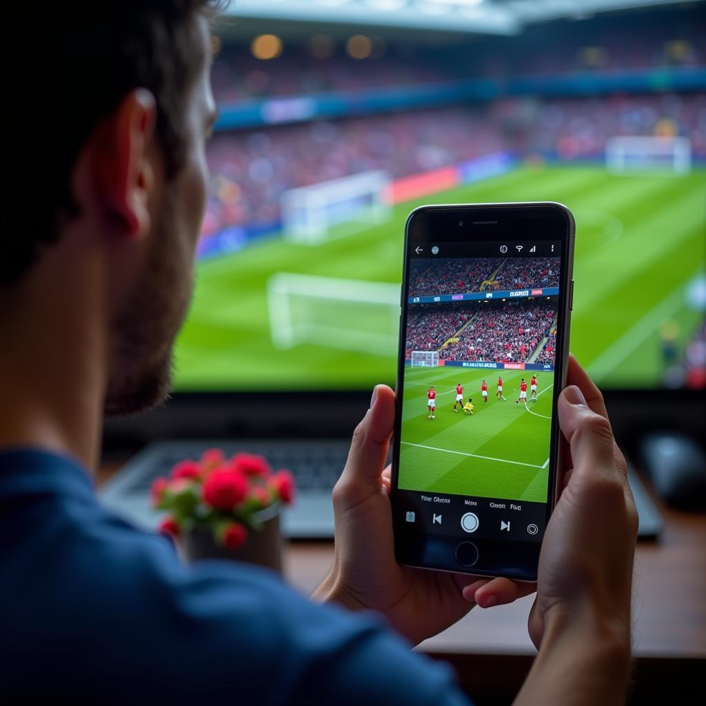 Enjoy the thrill of live football matches from your smartphone or tablet with high-quality streaming services.