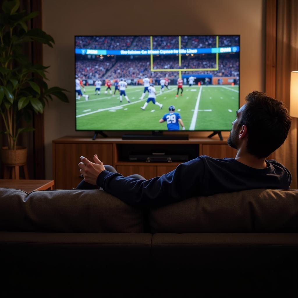 Watching Live NFL Games on Hulu + Live TV