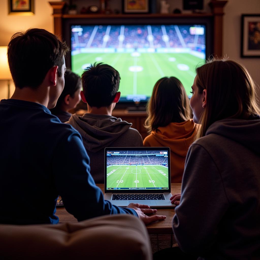 Fans Watching MHSAA Football Finals Live Stream