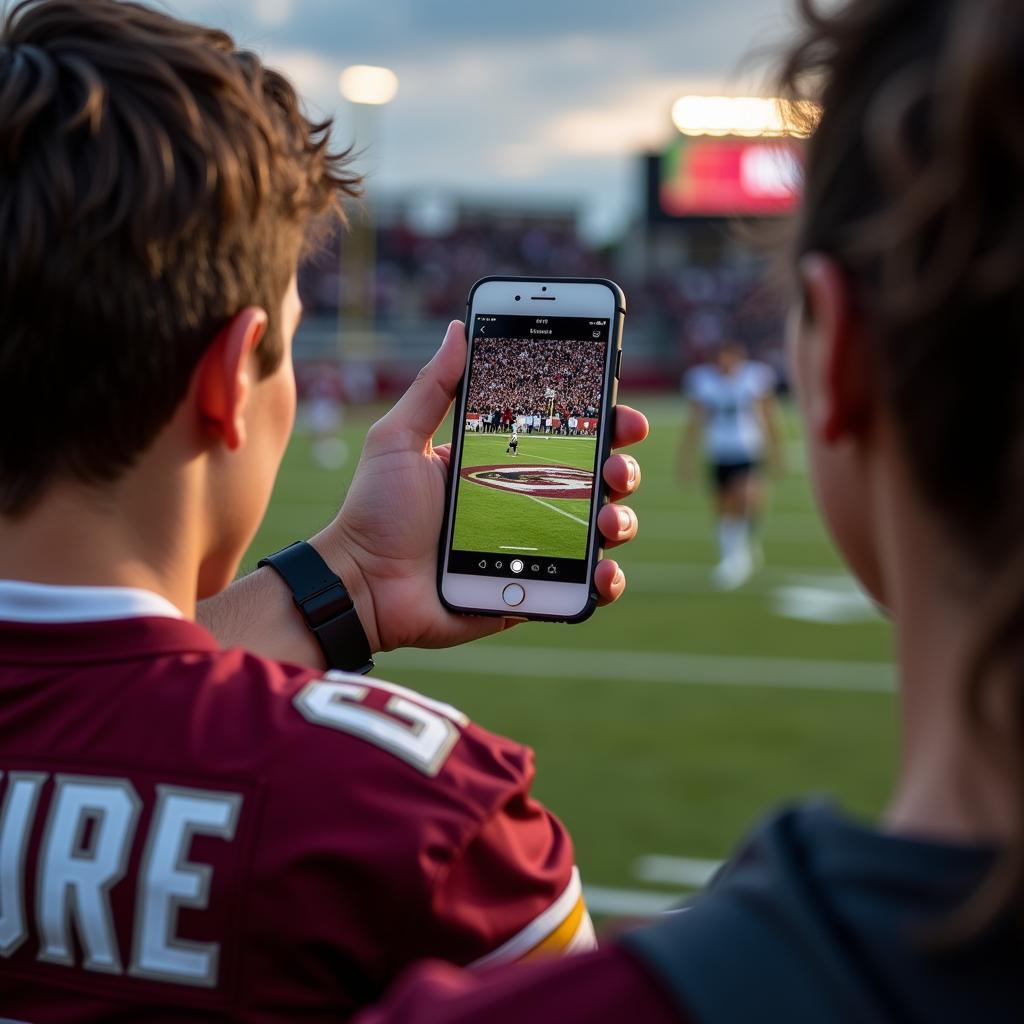 Watching Montana Grizzlies Football on Mobile