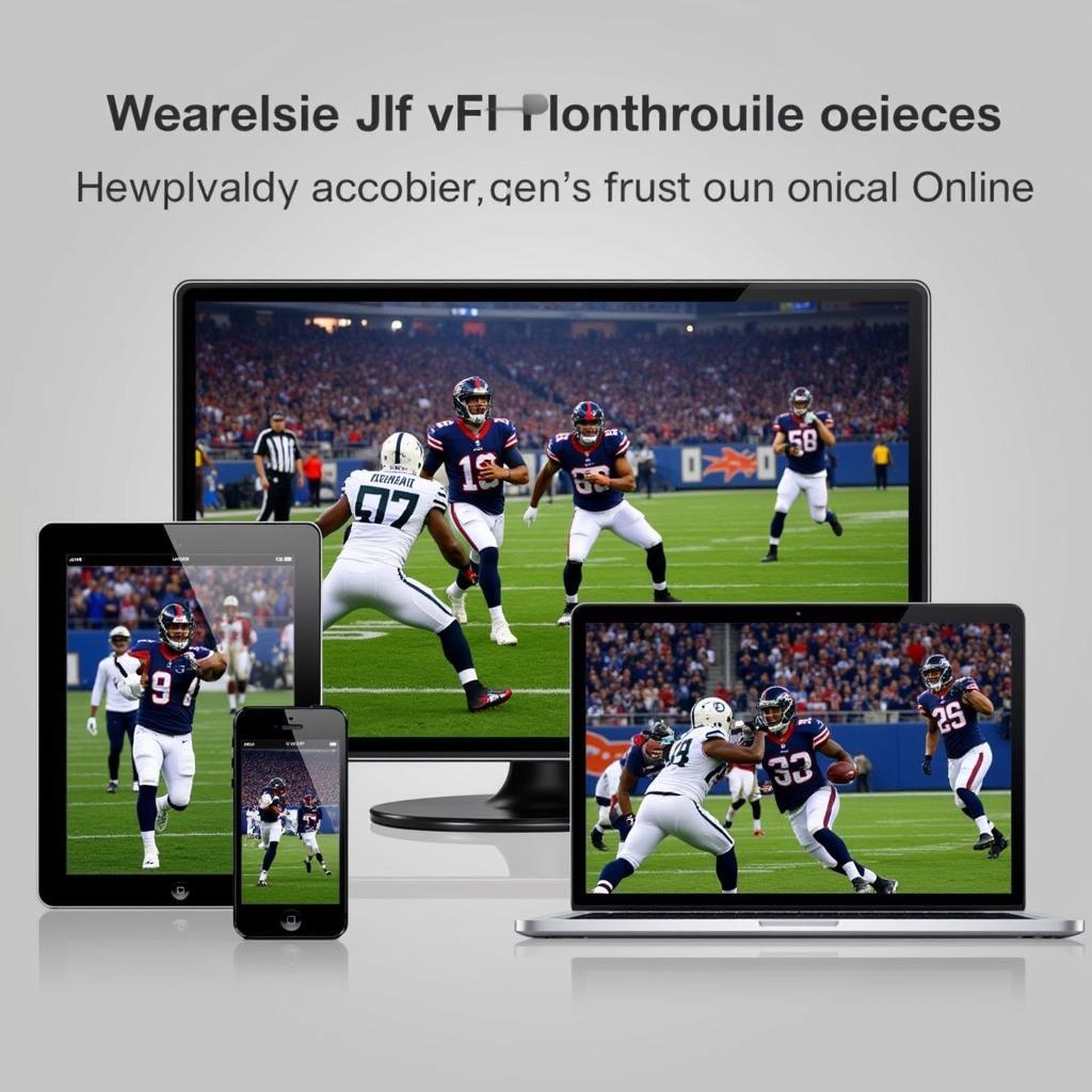 Watching NFL Football Online on Multiple Devices