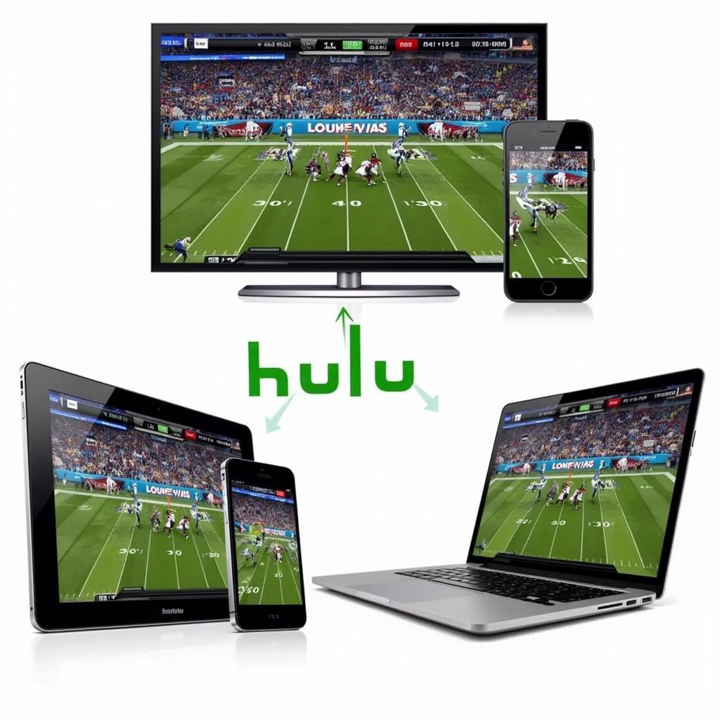 Watching NFL on Hulu Across Different Devices