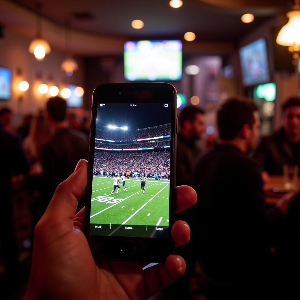 Streaming NFL Games on a Smartphone