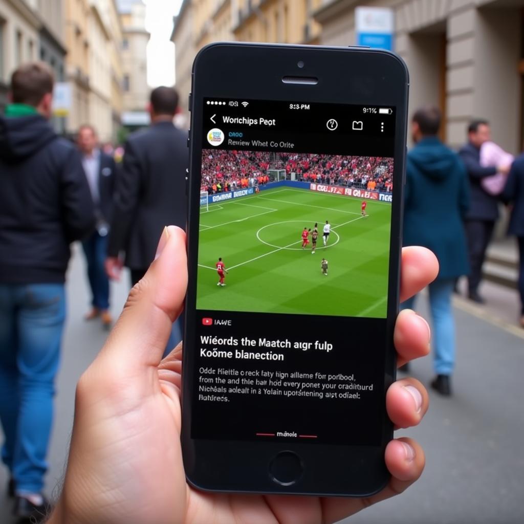 Watching the World Cup on Mobile with BBC iPlayer