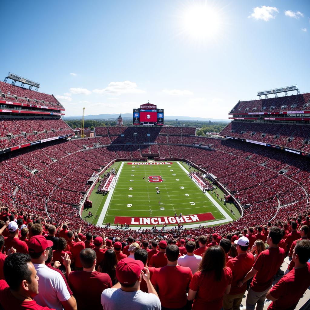 Williams-Brice Stadium on Game Day