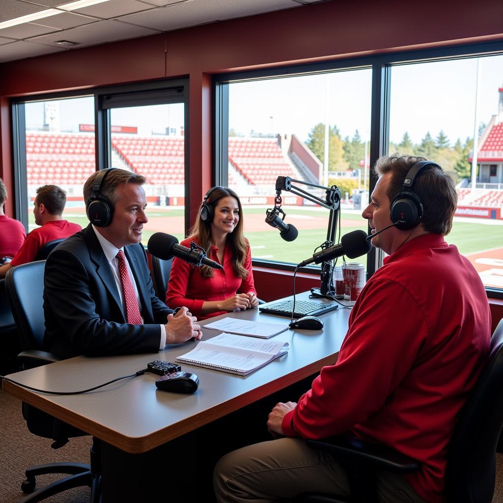 Wisconsin Badgers Radio Broadcast Team