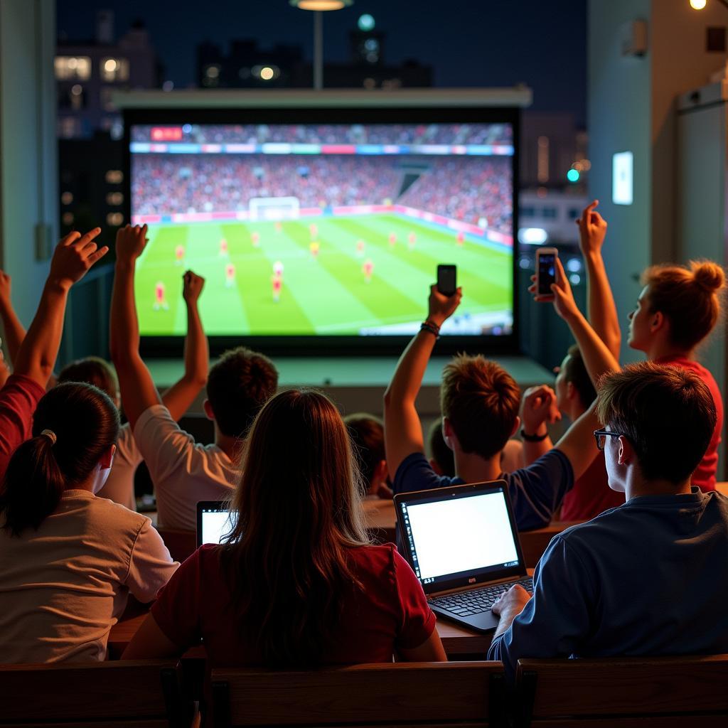 World Cup Fans Celebrating Live Free Streaming