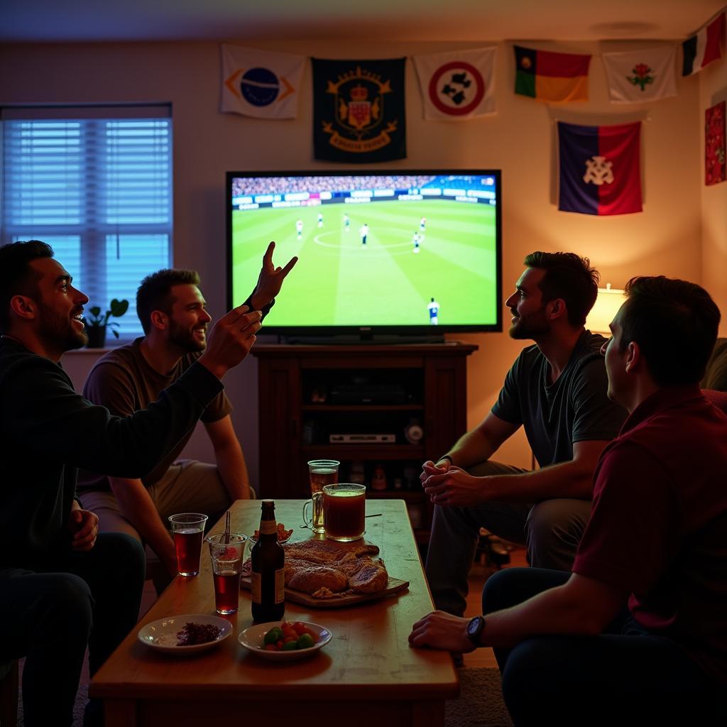 Hosting a World Cup viewing party