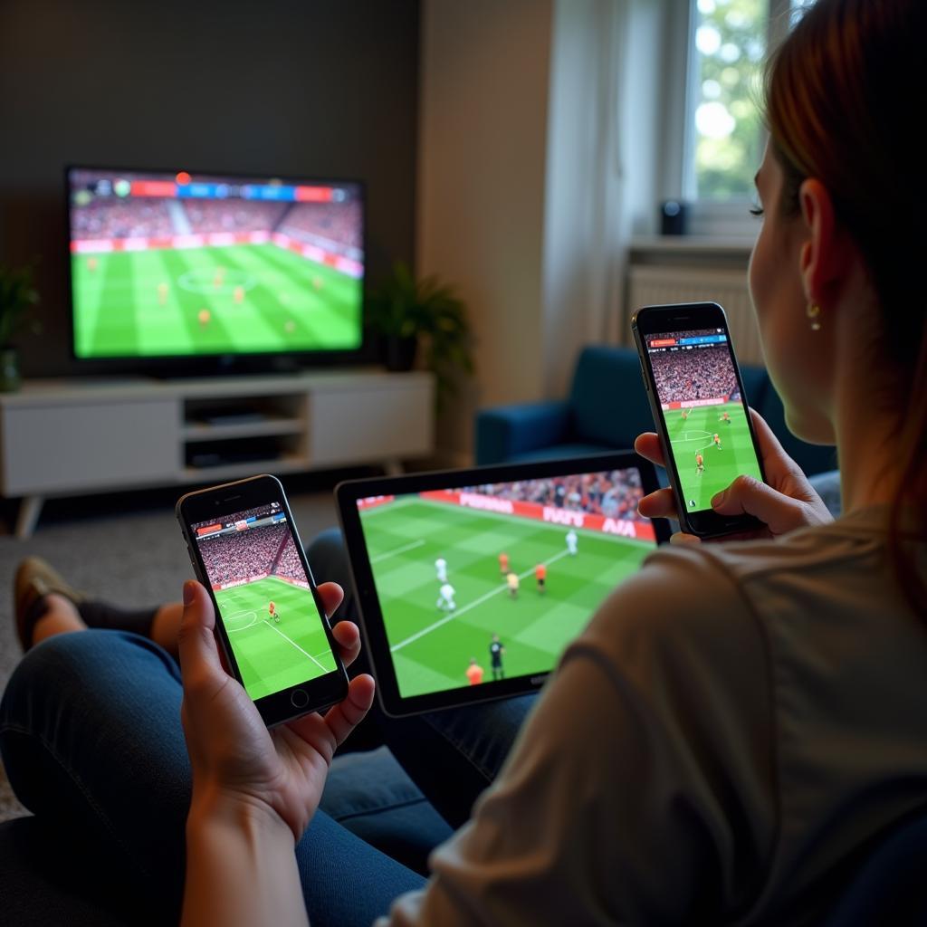 YouTube Sport Football Live: Accessibility across Devices