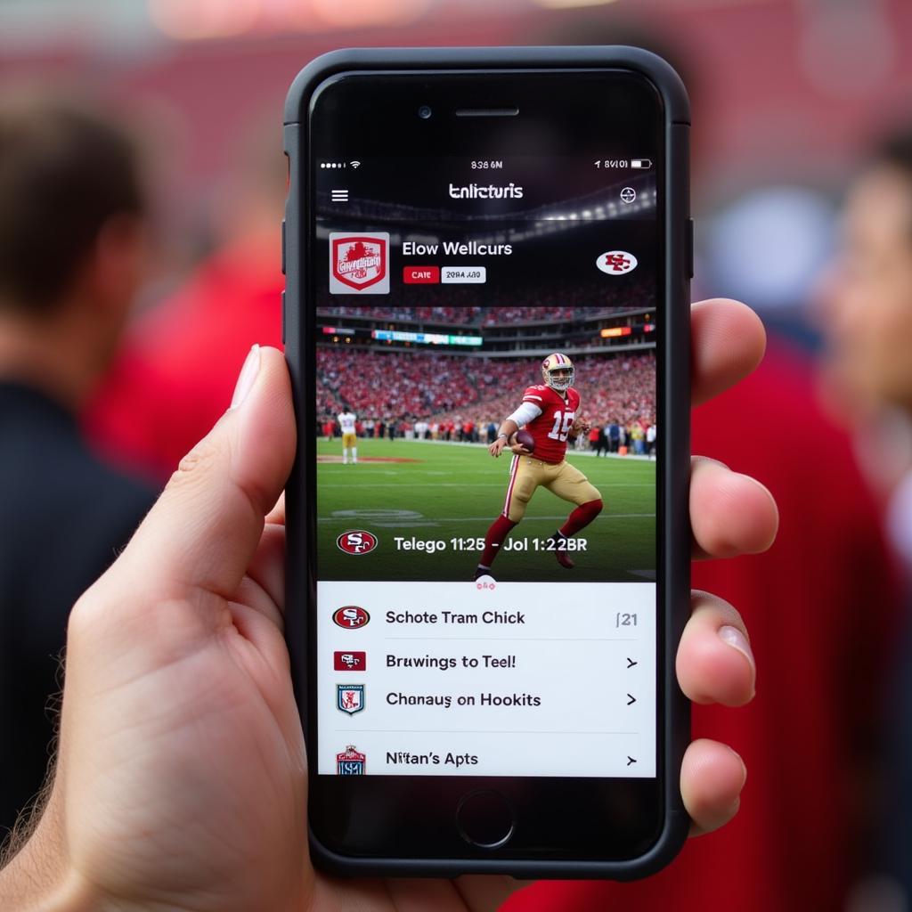 49ers Live Score on NFL App