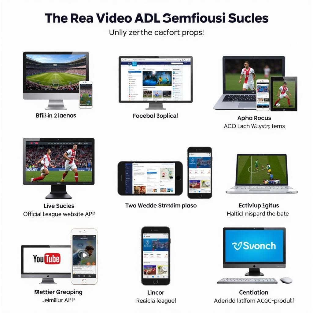 ACGC Football Live Stream Platforms