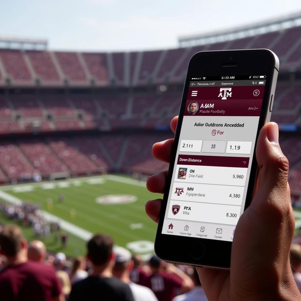 Aggie Football Live Score Updates