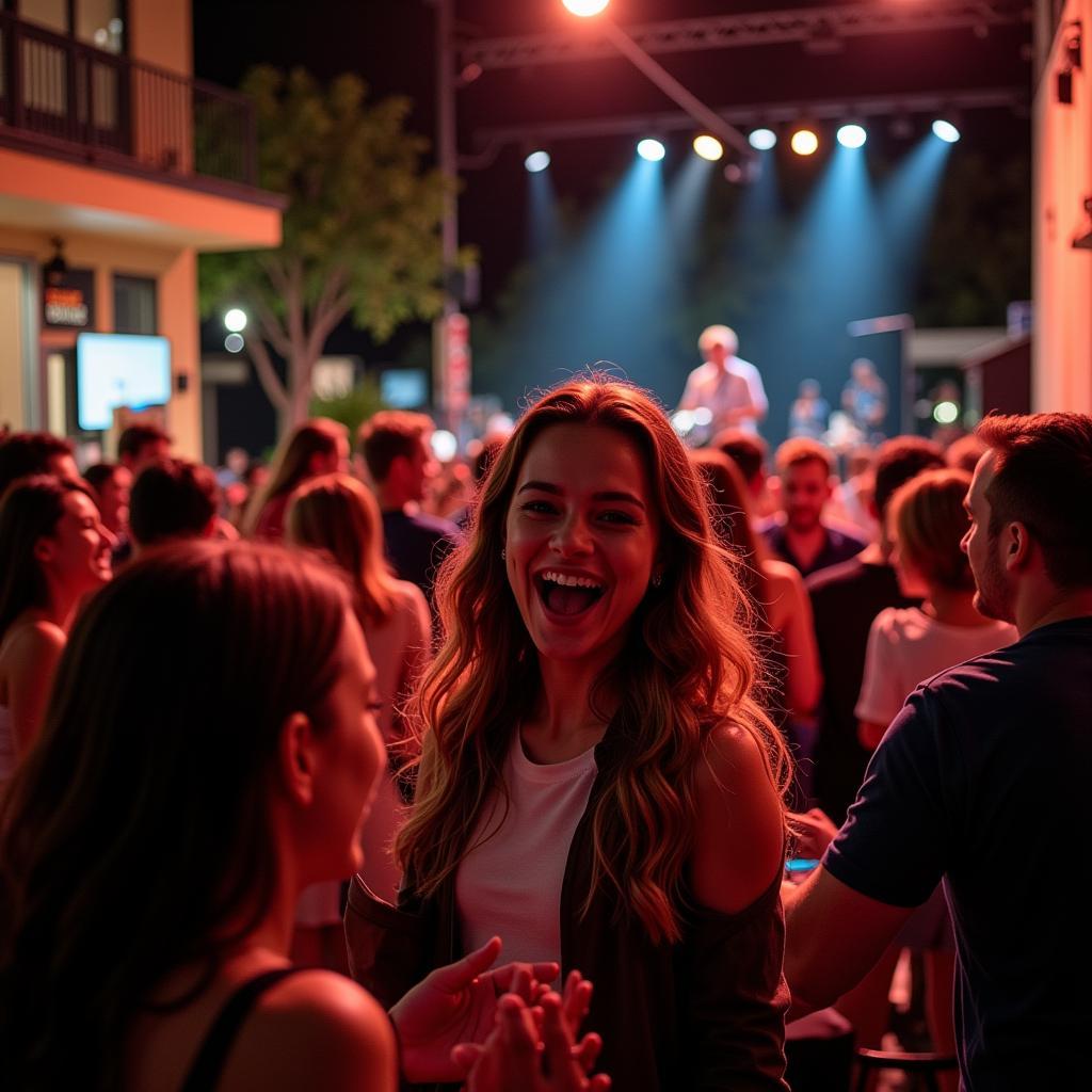 Ainslie Football Club Crowd Enjoying Live Music