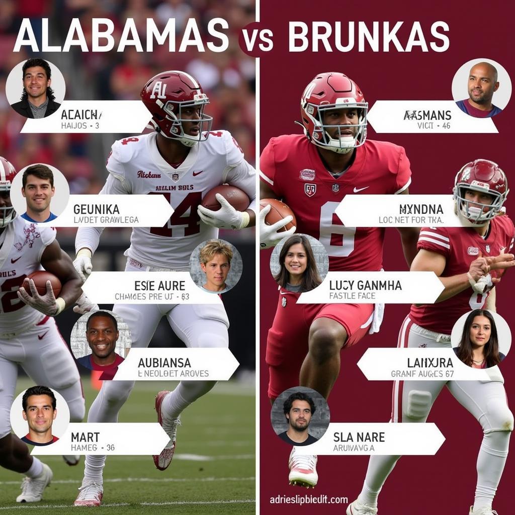 Alabama and Arkansas Key Players