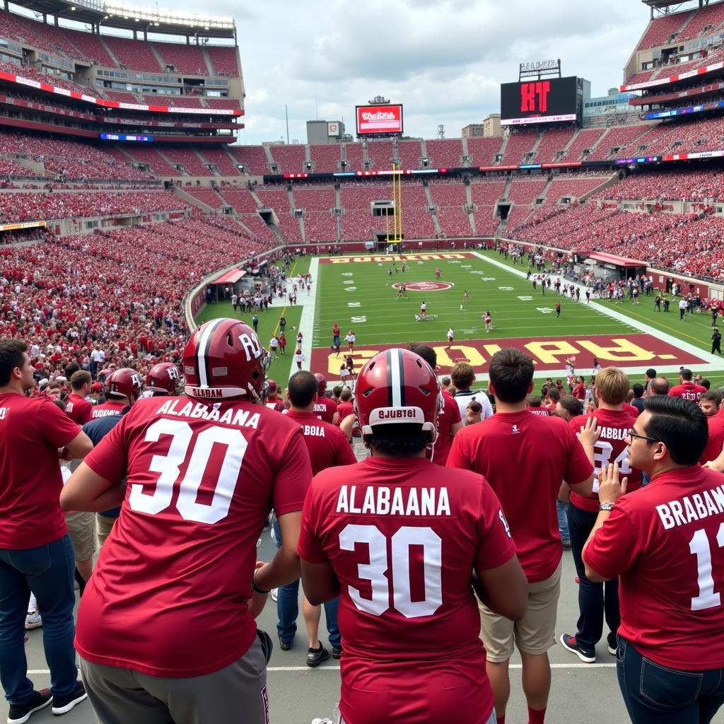 Alabama Football Fans Engaging on Reddit